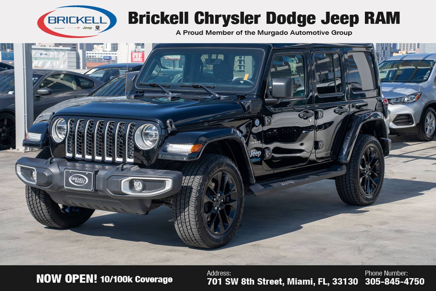 2021 Jeep Wrangler Sahara 4xe — SUV — 40,447 mi — Miami, FL