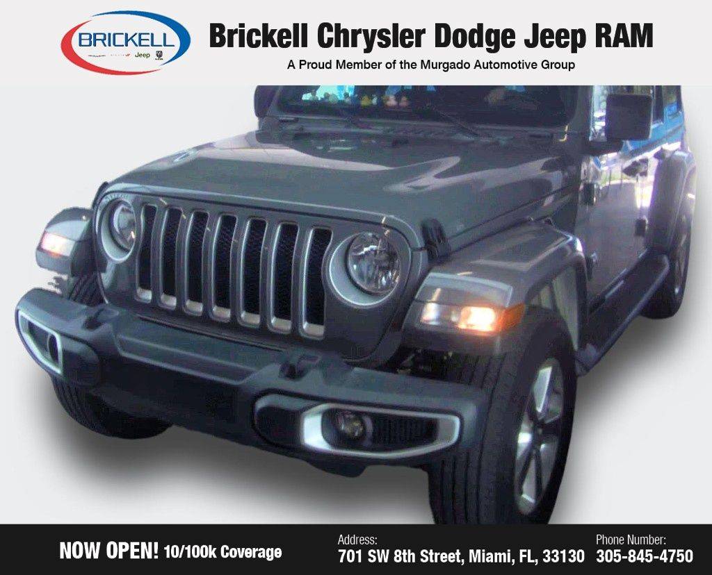 2021 Jeep Wrangler Sahara — SUV — 41,664 mi — Miami, FL