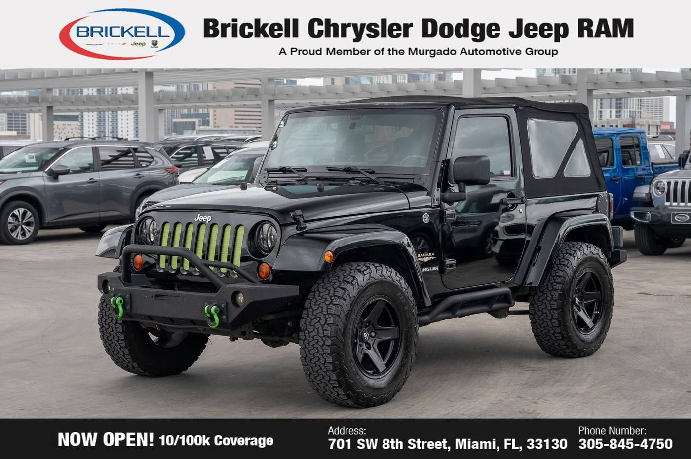2012 Jeep Wrangler Sahara — SUV — 94,056 mi — Miami, FL
