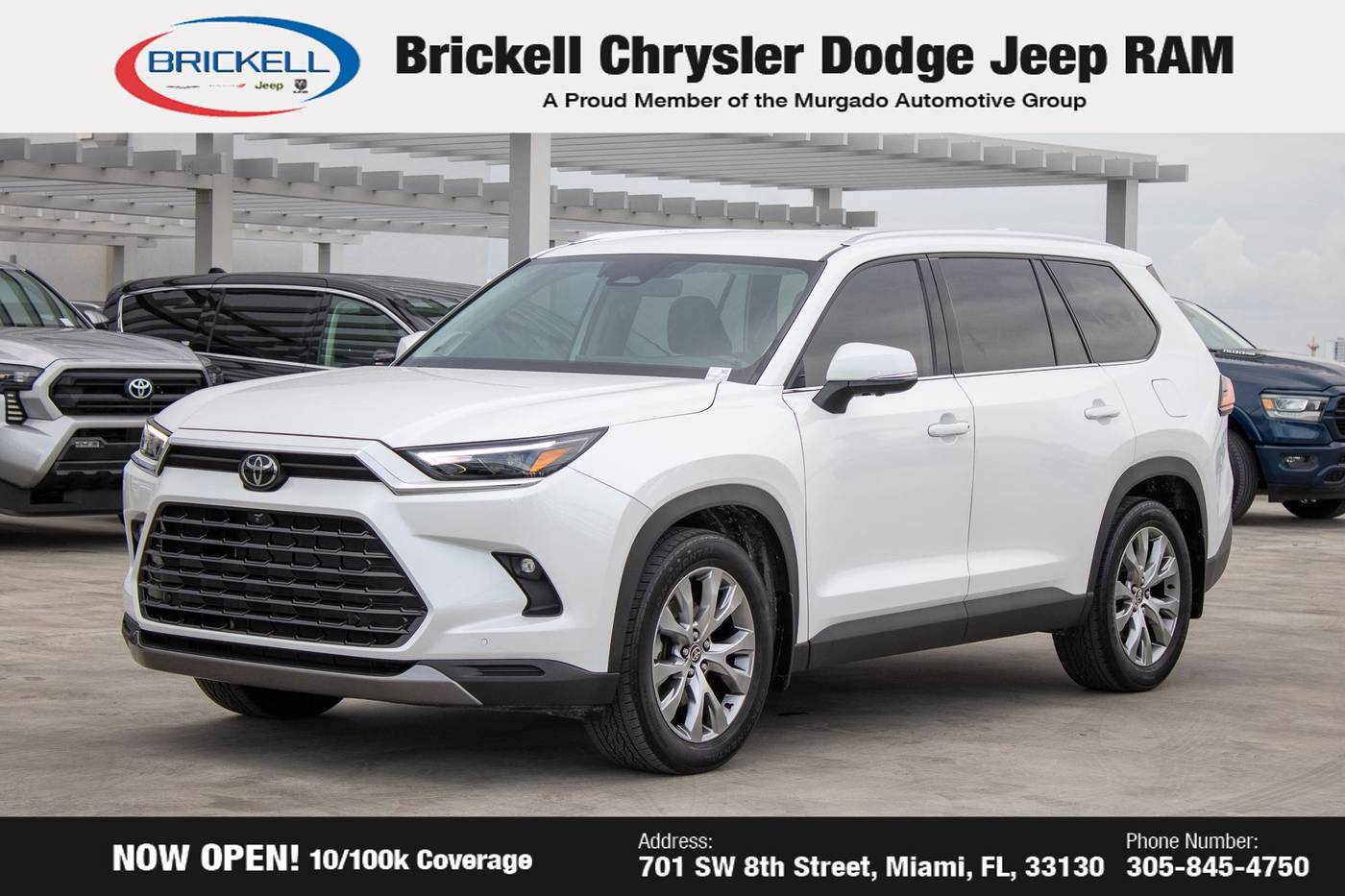 2024 Toyota Grand Highlander Limited — SUV — 28,800 mi — Miami, FL