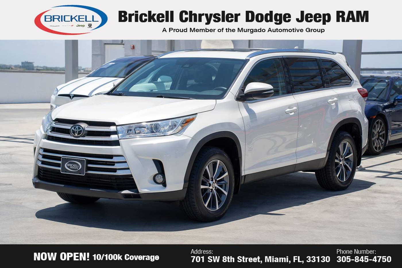 2019 Toyota Highlander XLE — SUV — 53,049 mi — Miami, FL