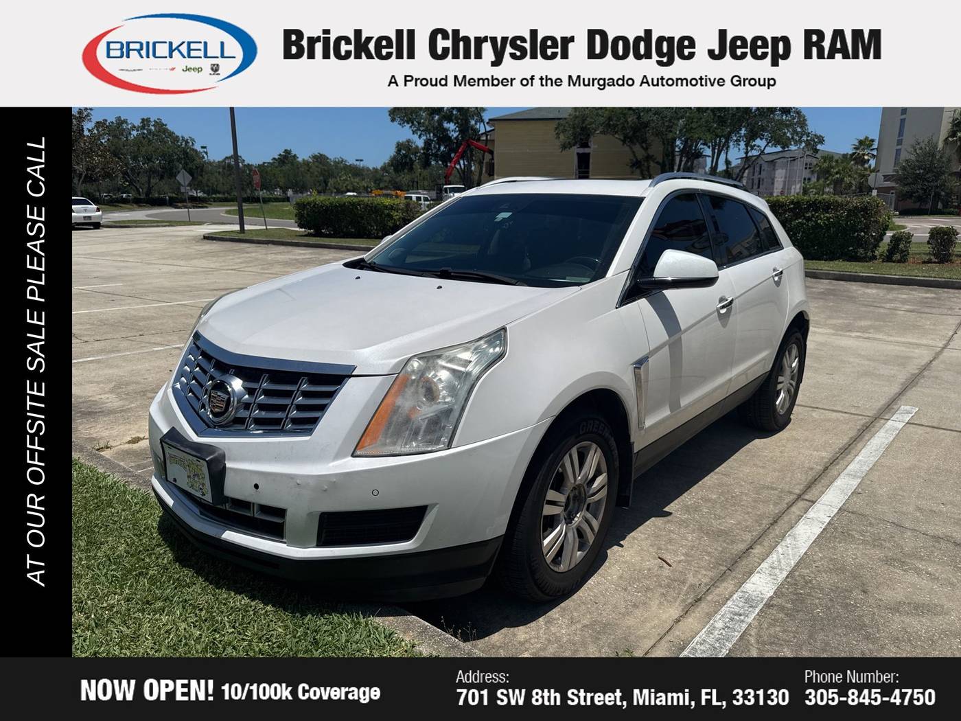 2016 Cadillac SRX Luxury Collection — SUV — 79,897 mi — Miami, FL