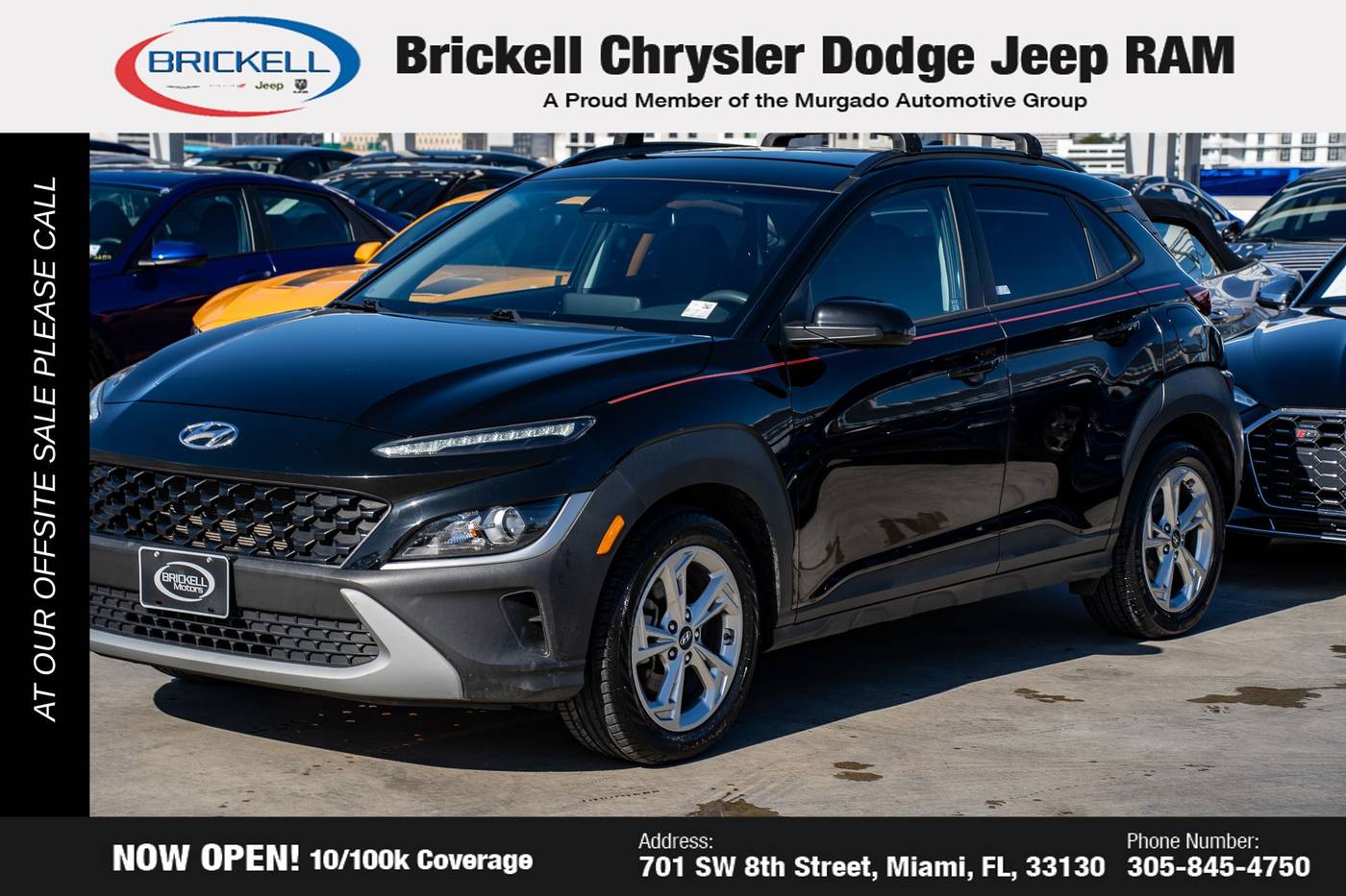 2022 Hyundai Kona SEL — SUV — 33,421 mi — Miami, FL