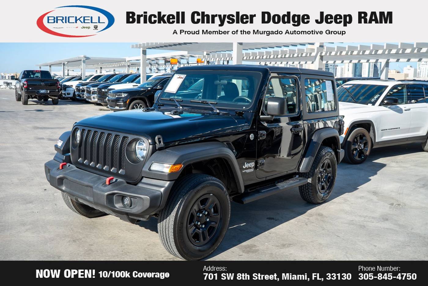 2021 Jeep Wrangler Sport — SUV — 32,548 mi — Miami, FL
