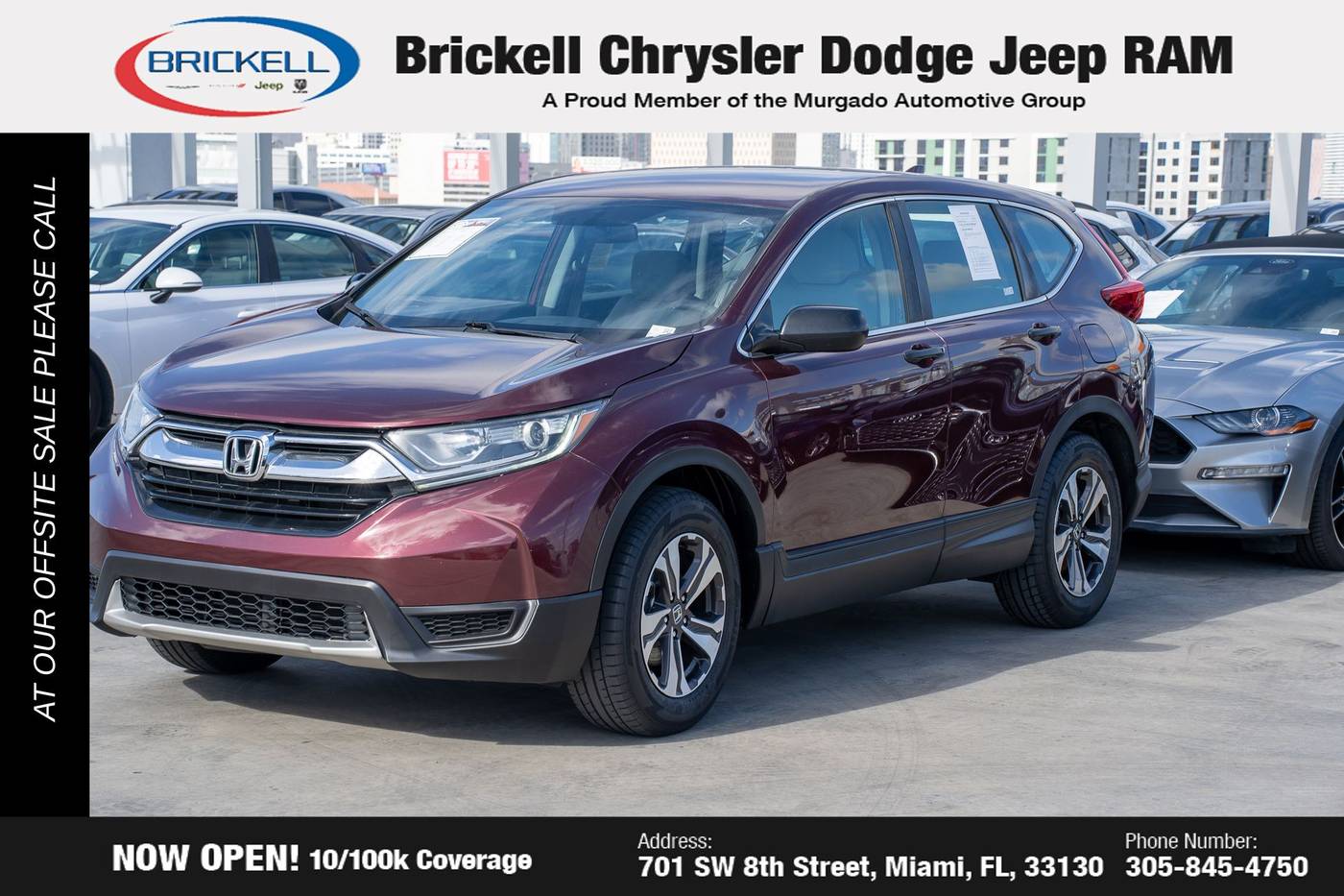 2018 Honda CR-V LX — SUV — 95,009 mi — Miami, FL