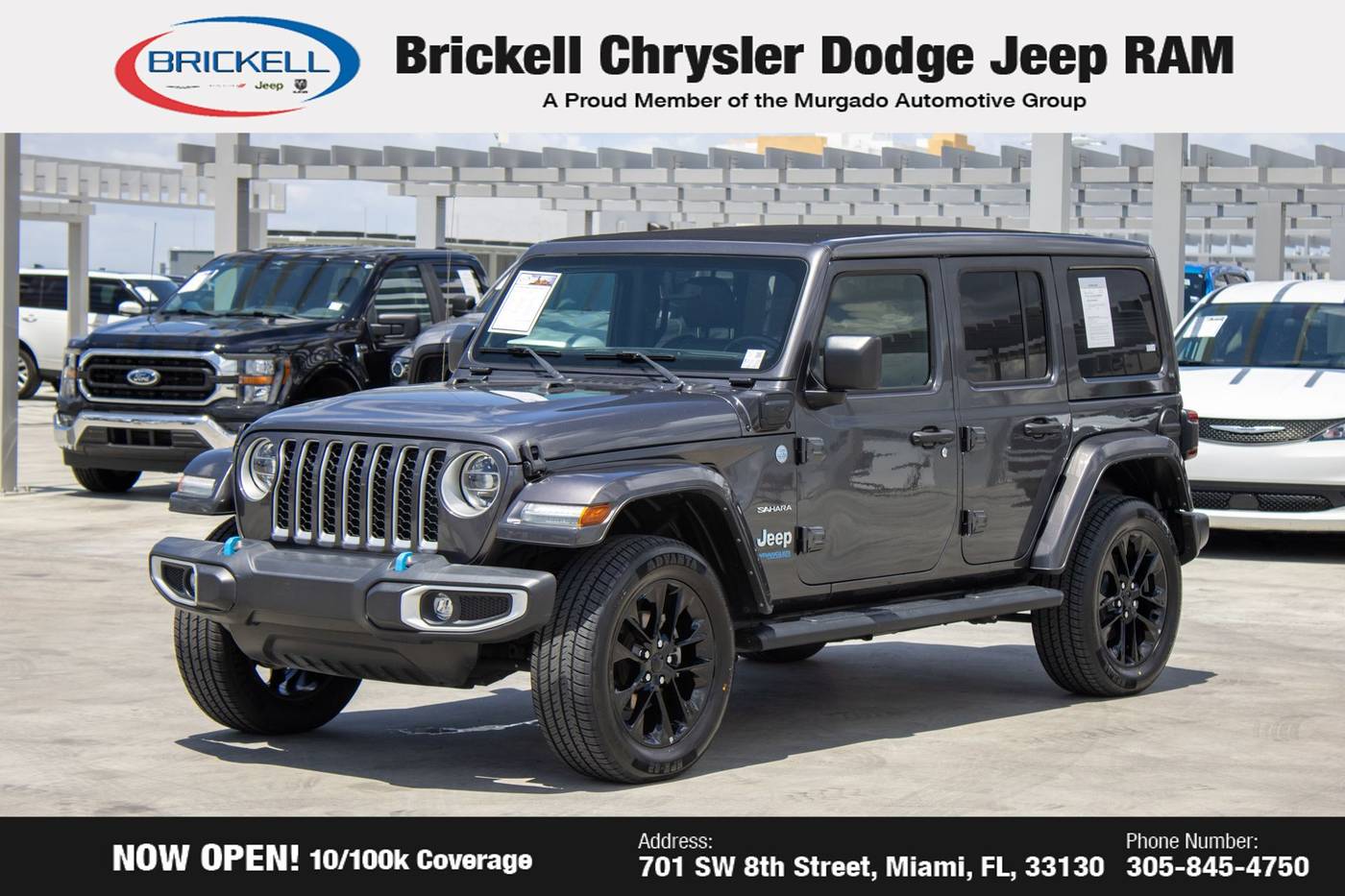 2022 Jeep Wrangler Sahara 4xe — SUV — 22,622 mi — Miami, FL