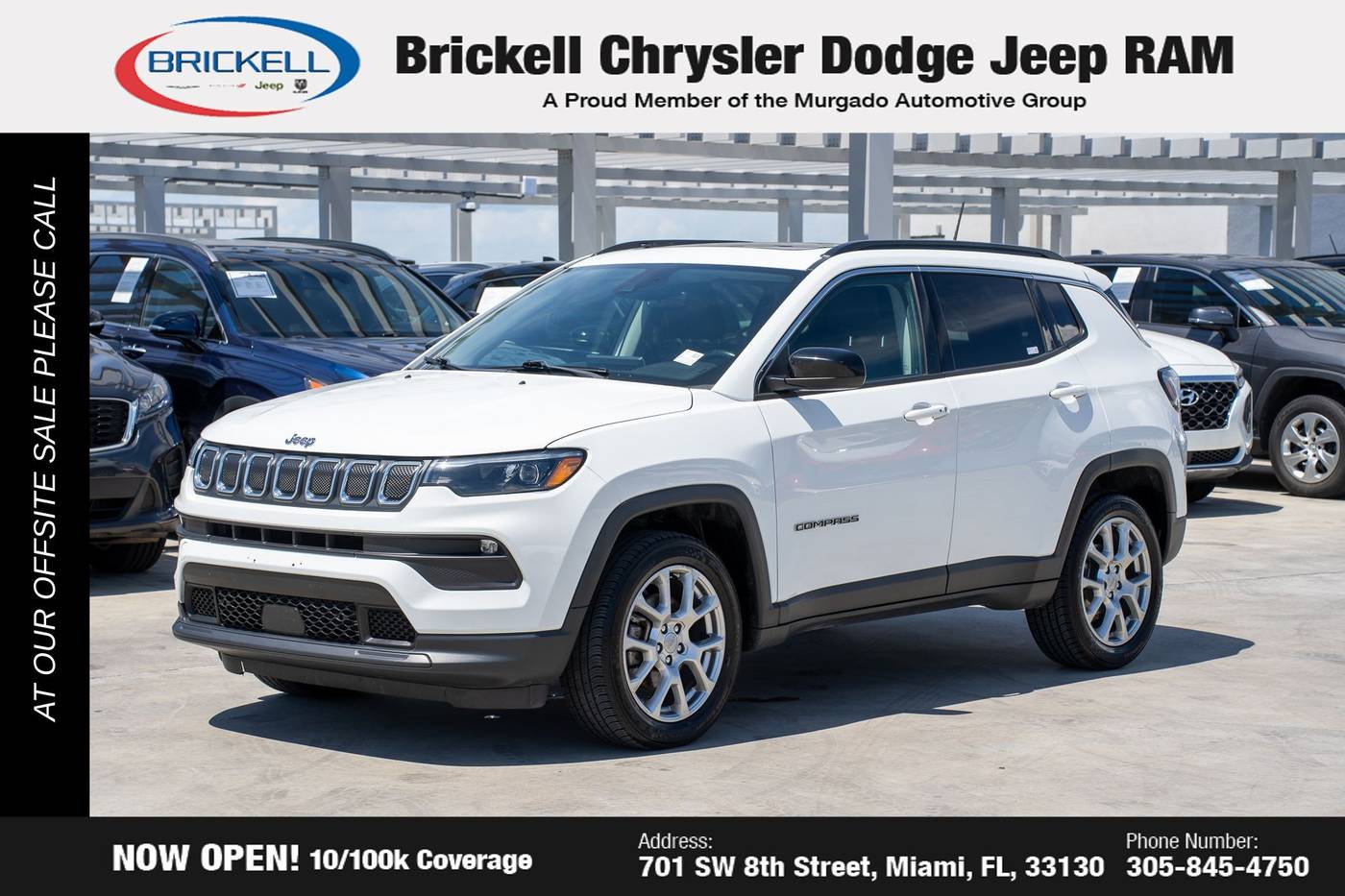 2022 Jeep Compass Latitude Lux — SUV — 55,494 mi — Miami, FL