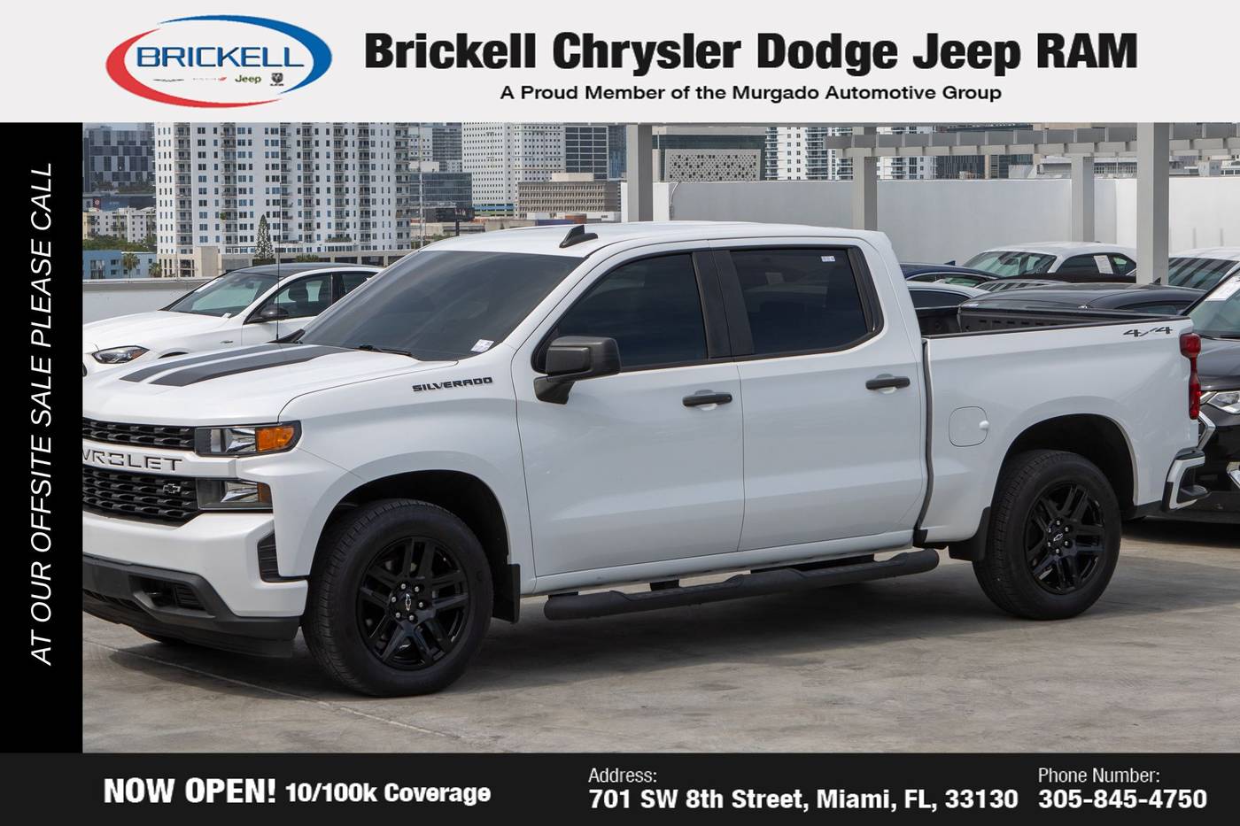 2020 Chevrolet Silverado 1500 Custom — Pickup Truck — 47,559 mi — Miami, FL