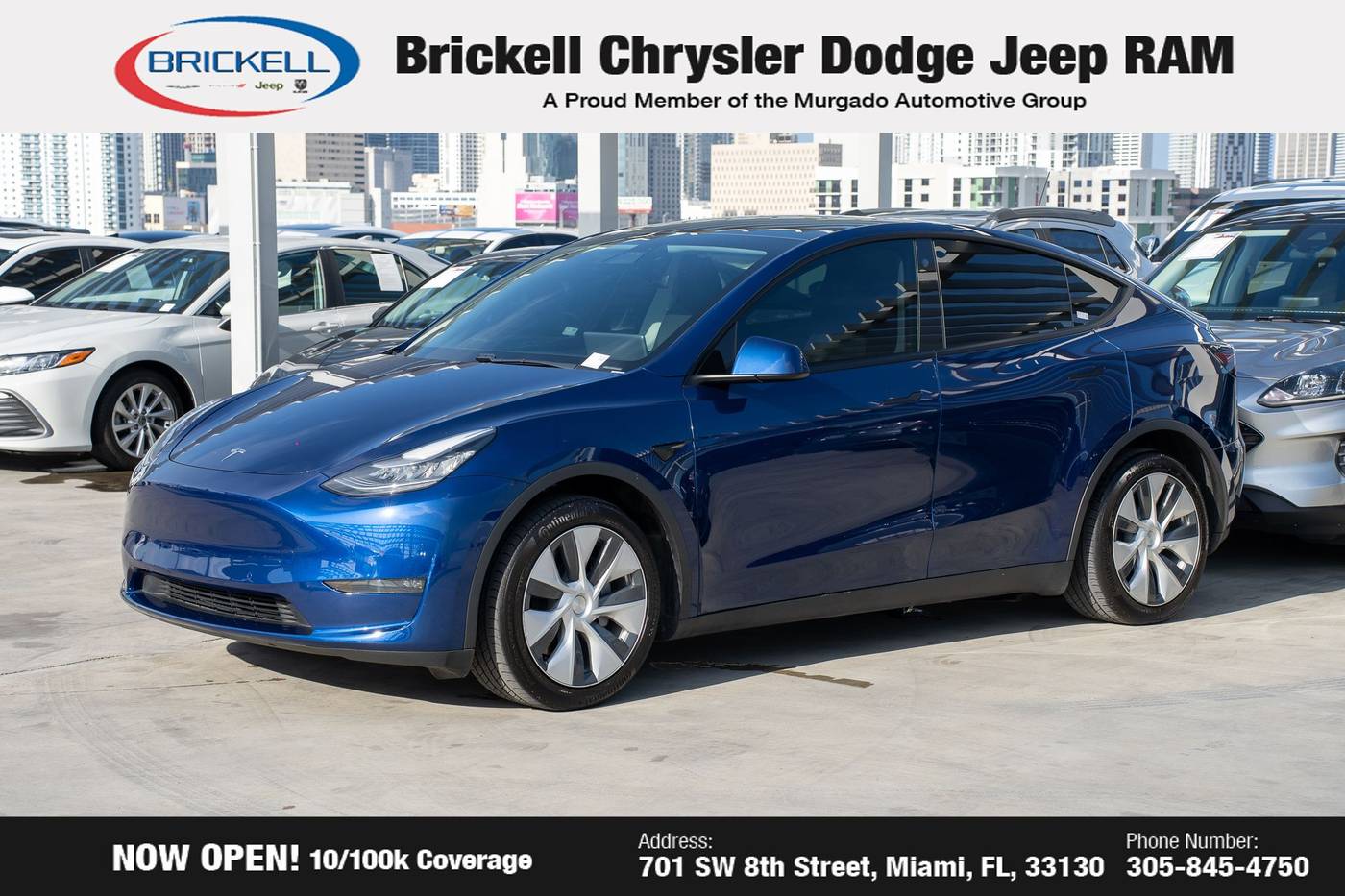 2021 Tesla Model Y Long Range — SUV — 43,571 mi — Miami, FL