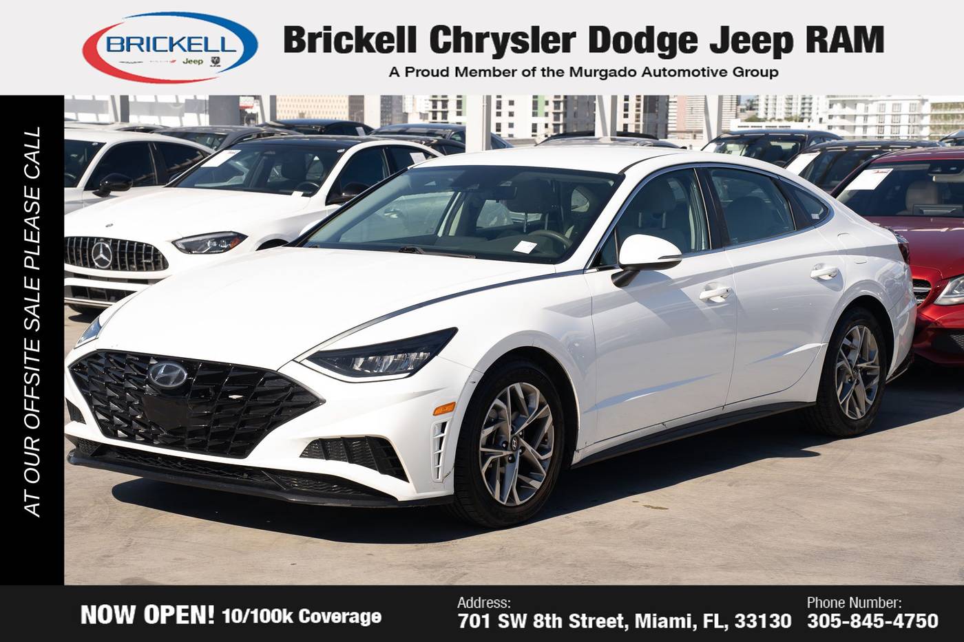 2021 Hyundai Sonata SEL — Sedan — 72,570 mi — Miami, FL
