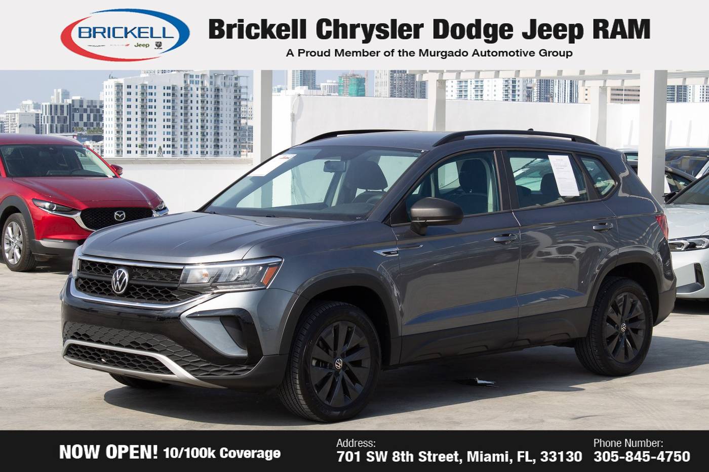2022 Volkswagen Taos S — SUV — 21,563 mi — Miami, FL