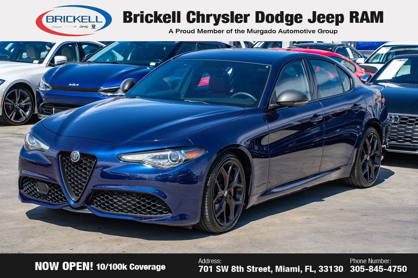 2019 Alfa Romeo Giulia Sport — Sedan — 48,217 mi — Miami, FL
