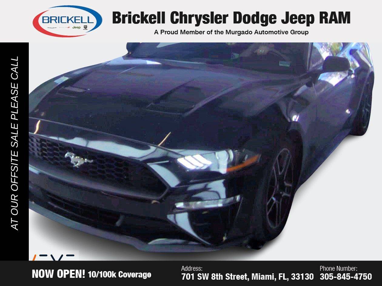 2021 Ford Mustang EcoBoost Premium — Convertible — 74,838 mi — Miami, FL