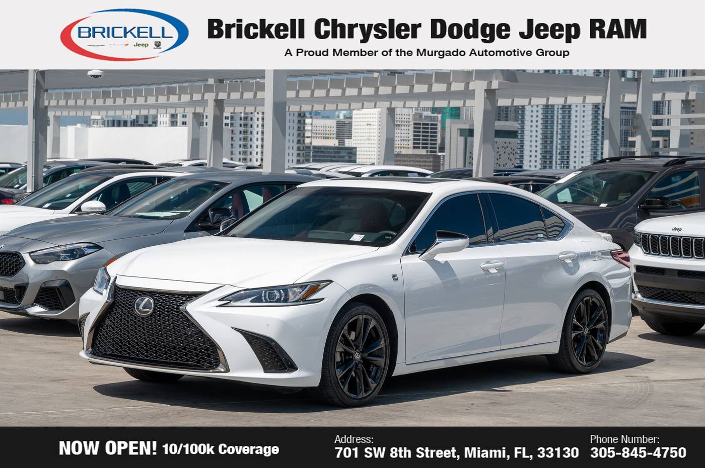 2022 Lexus ES ES 350 F SPORT — Sedan — 45,465 mi — Miami, FL