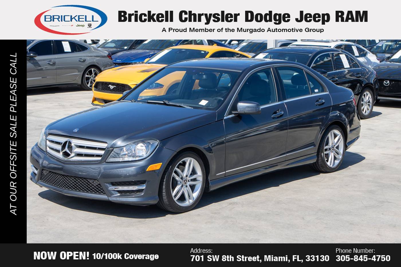 2013 Mercedes-Benz C-Class C 250 — Sedan — 83,861 mi — Miami, FL