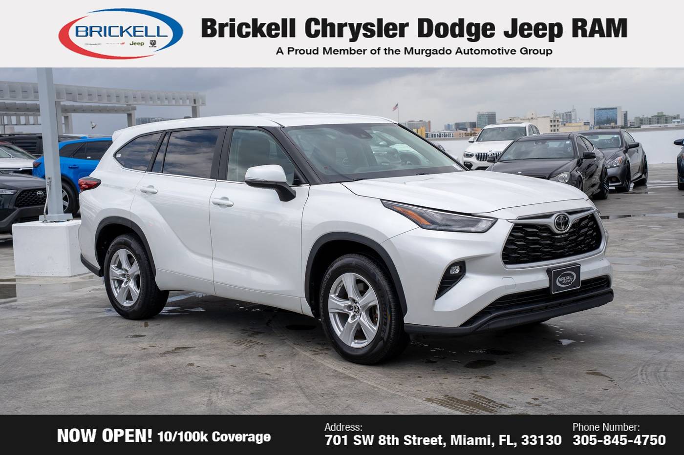 2023 Toyota Highlander LE — SUV — 53,190 mi — Miami, FL