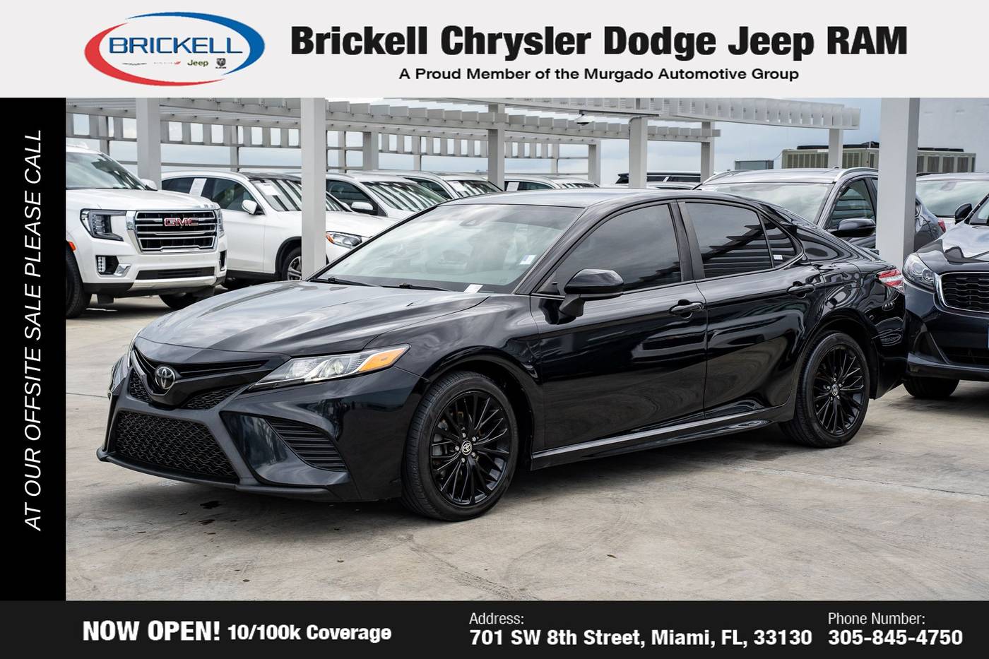 2020 Toyota Camry SE — Sedan — 71,606 mi — Miami, FL