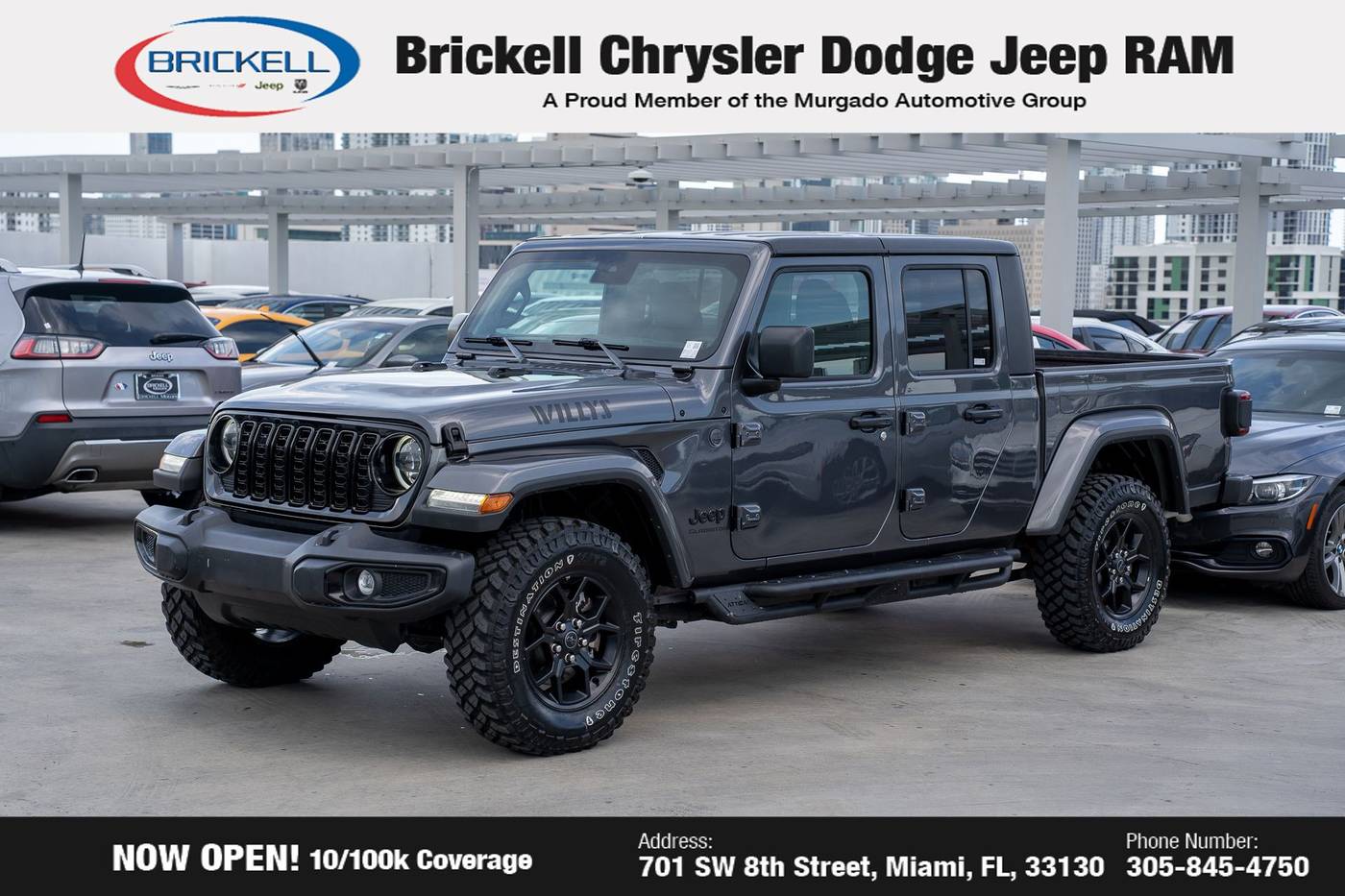 2024 Jeep Gladiator Willys — Pickup Truck — 4,003 mi — Miami, FL