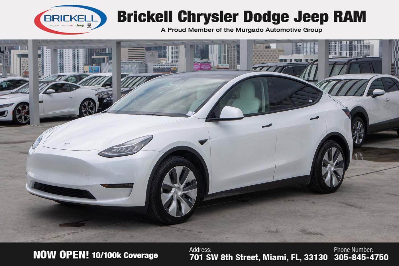 2021 Tesla Model Y Long Range — SUV — 48,460 mi — Miami, FL