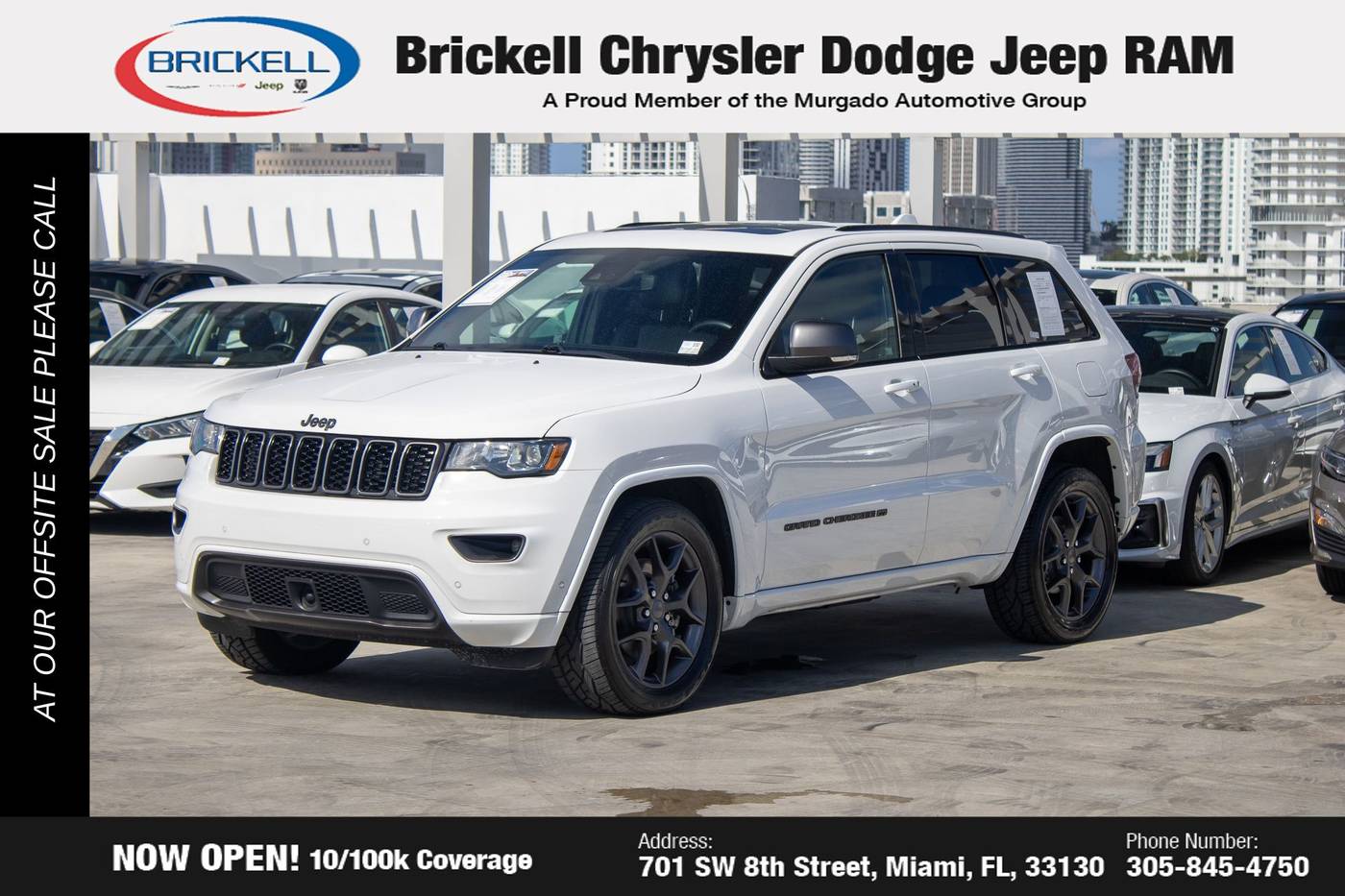 2021 Jeep Grand Cherokee WK 80th Anniversary — SUV — 42,655 mi — Miami, FL
