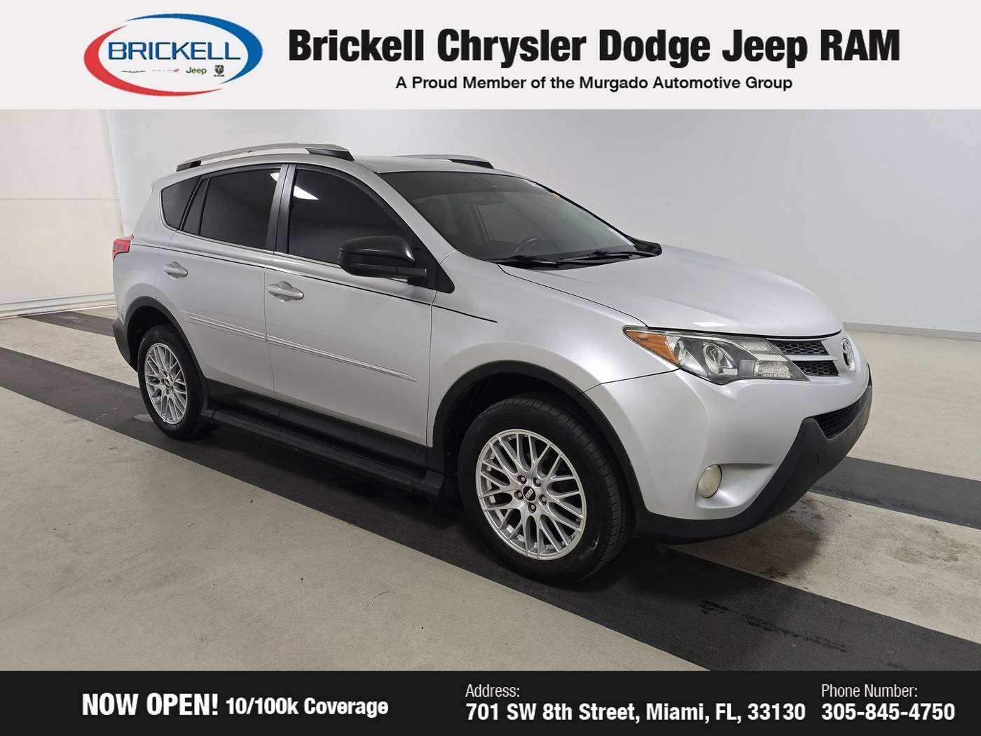 2013 Toyota RAV4 LE — SUV — 76,764 mi — Miami, FL