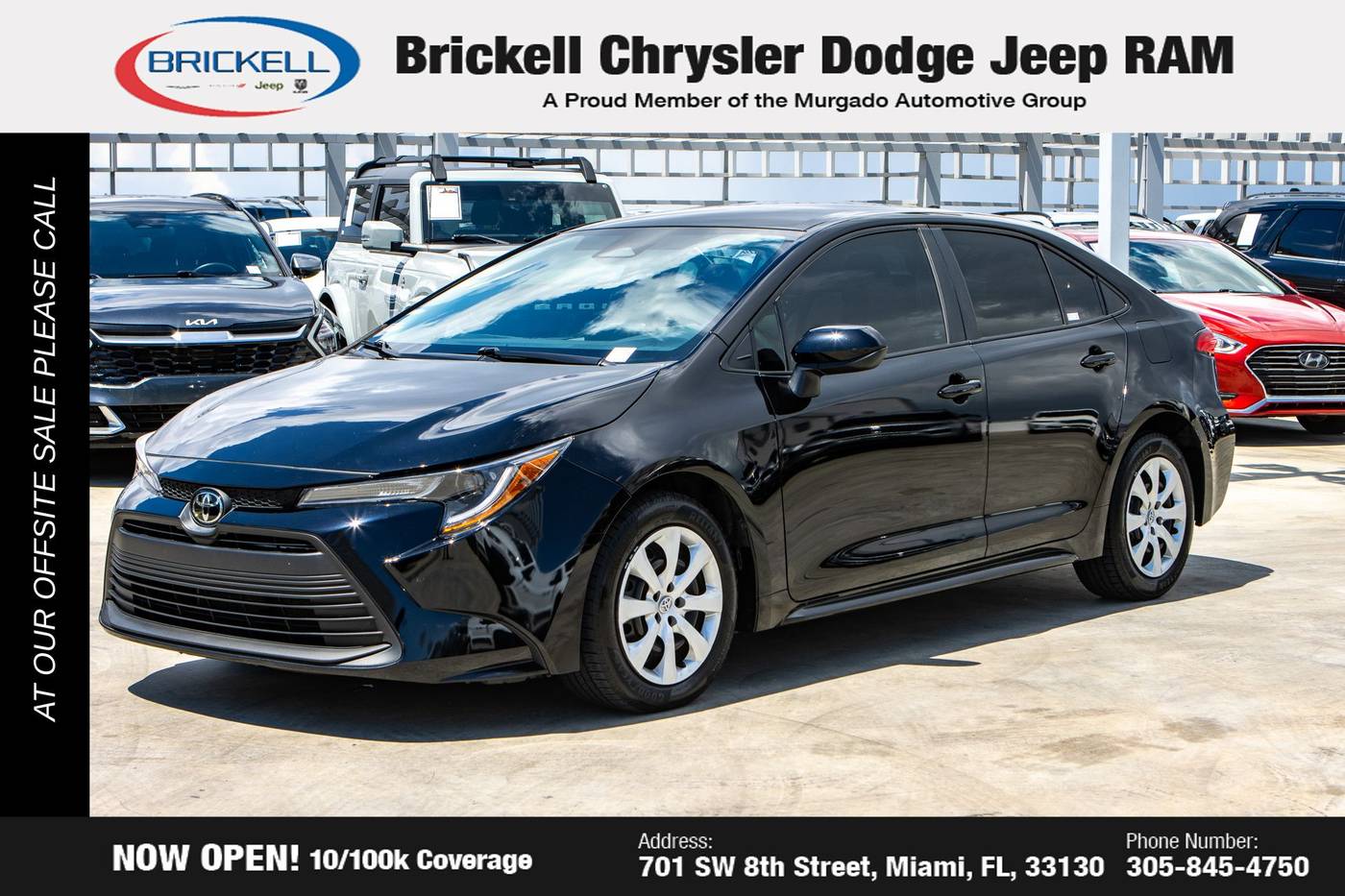 2023 Toyota Corolla LE — Sedan — 70,079 mi — Miami, FL