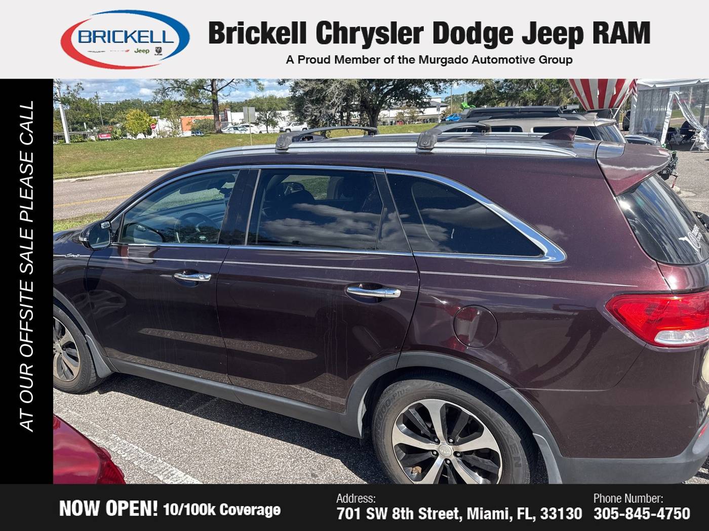 2016 Kia Sorento EX V6 — SUV — 67,935 mi — Miami, FL