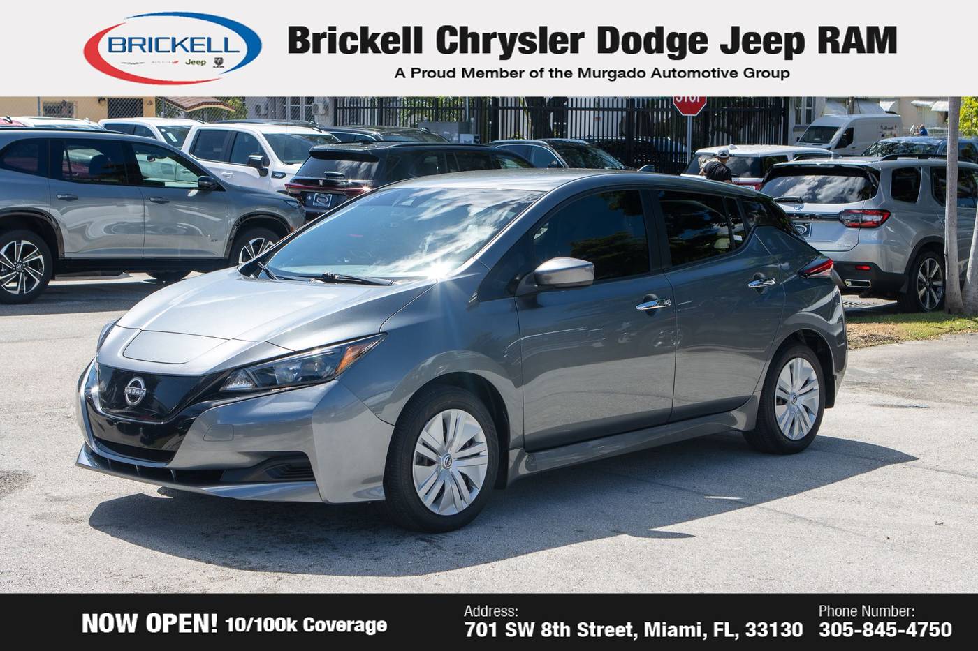 2023 Nissan LEAF S — Hatchback — 9,397 mi — Miami, FL