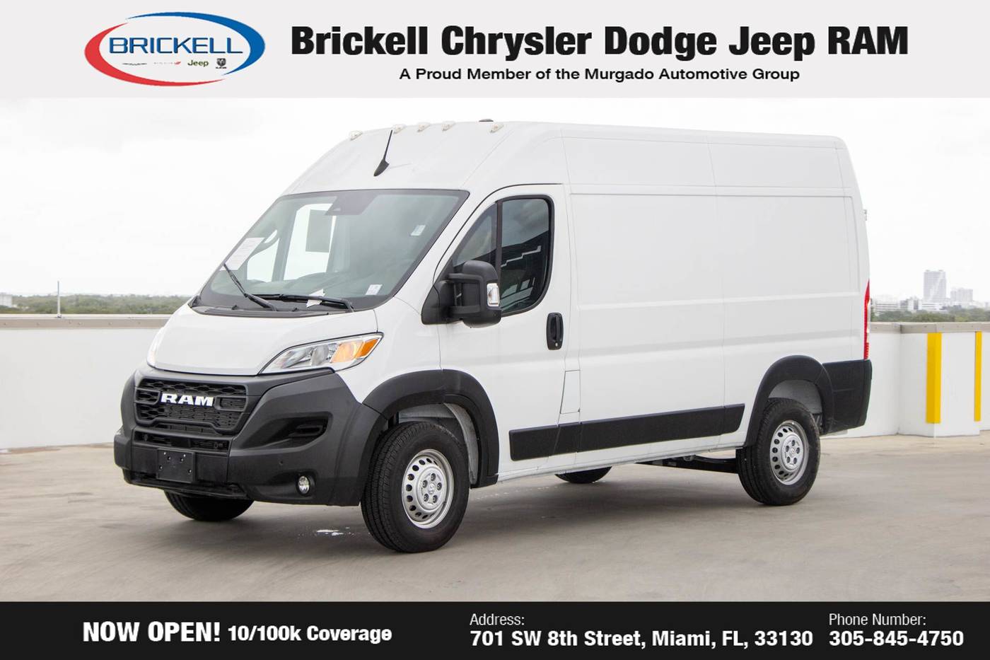 2025 Ram ProMaster Cargo Van Tradesman 2500 — Cargo Van — 758 mi — Miami, FL