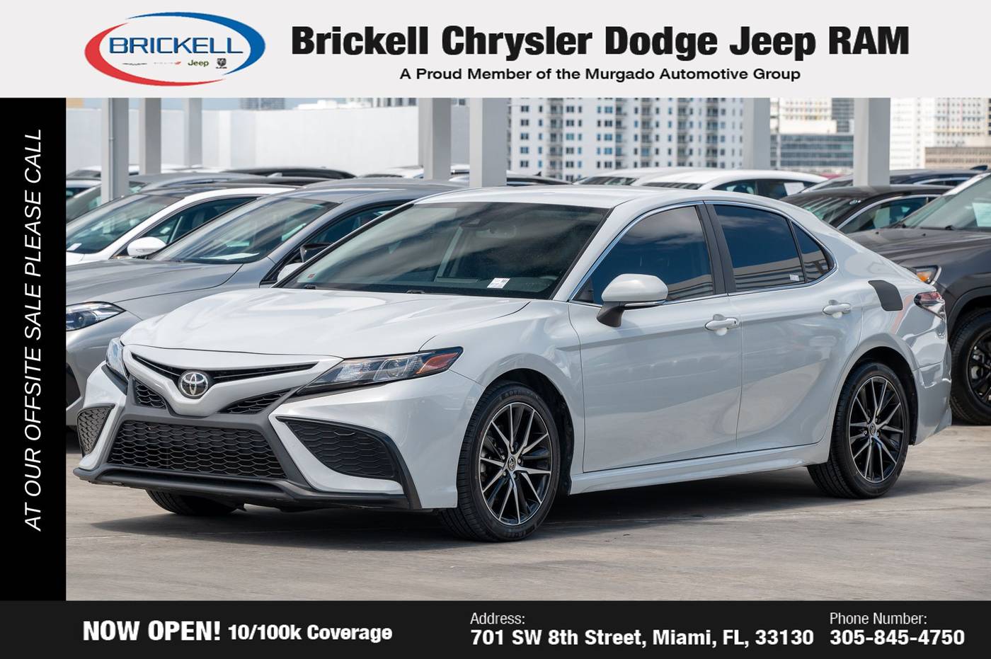 2023 Toyota Camry SE — Sedan — 74,277 mi — Miami, FL
