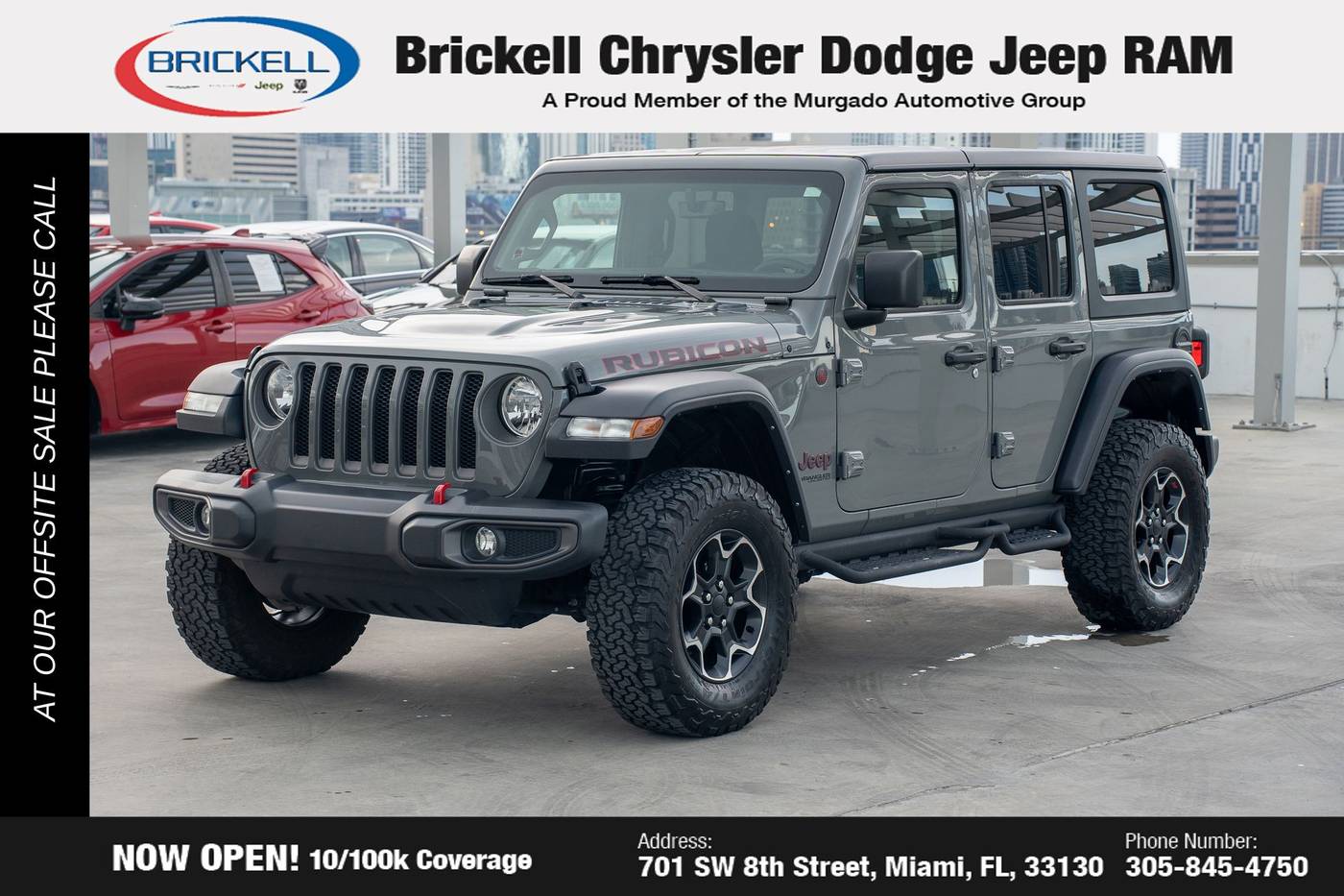 2023 Jeep Wrangler Rubicon — SUV — 18,025 mi — Miami, FL