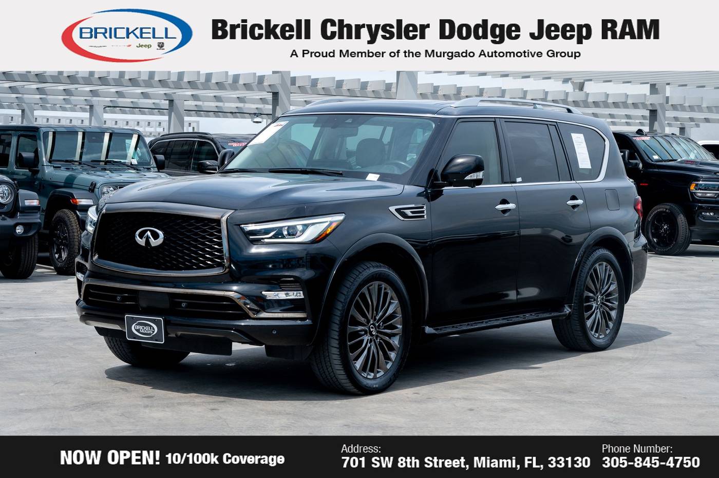 2023 INFINITI QX80 LUXE — SUV — 59,057 mi — Miami, FL