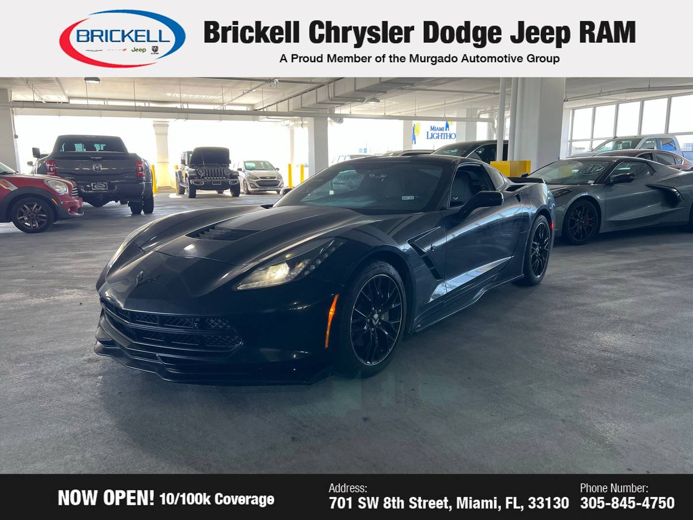 2016 Chevrolet Corvette 3LT — Coupe — 45,724 mi — Miami, FL