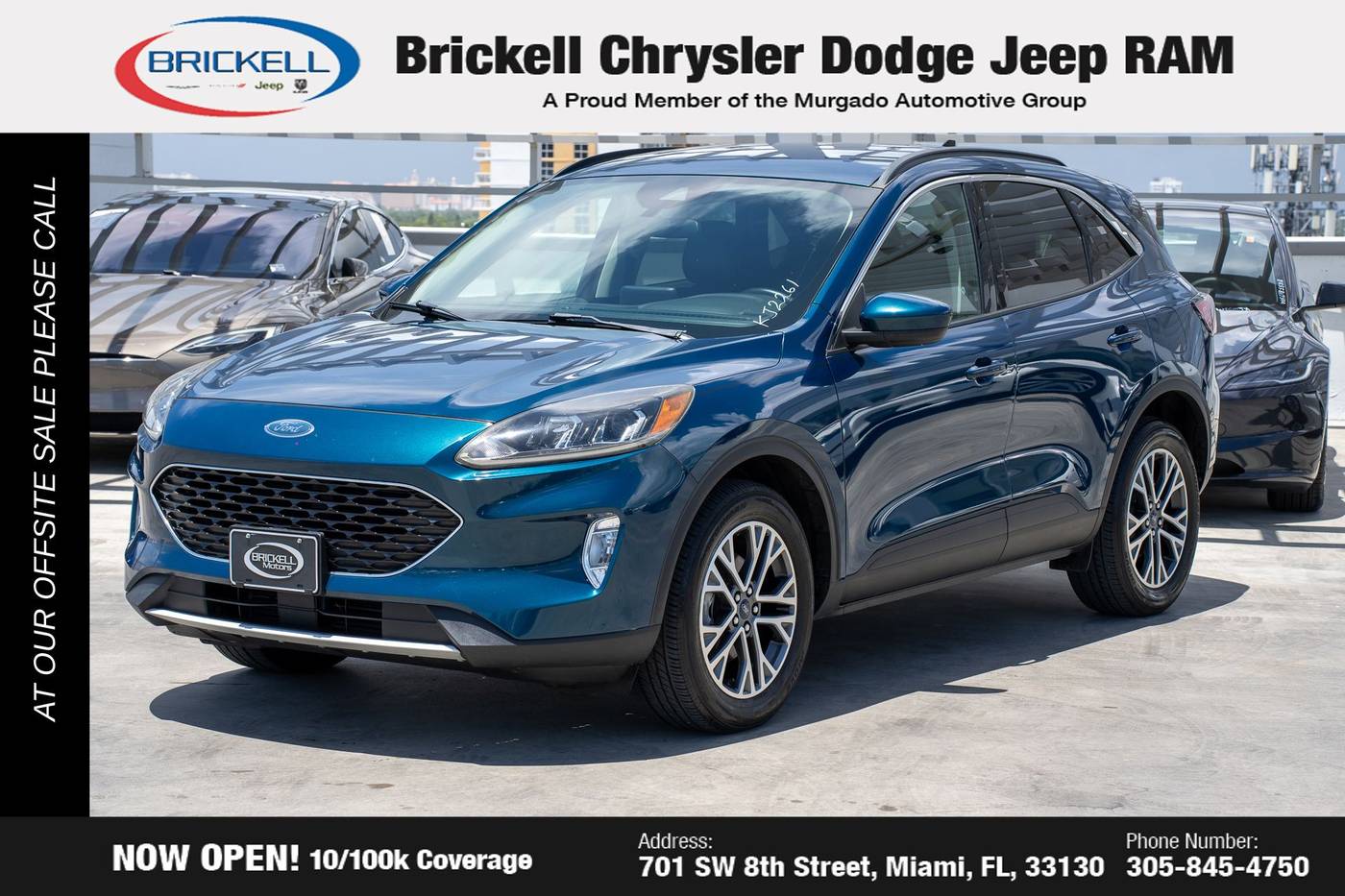 2020 Ford Escape SEL — SUV — 59,579 mi — Miami, FL