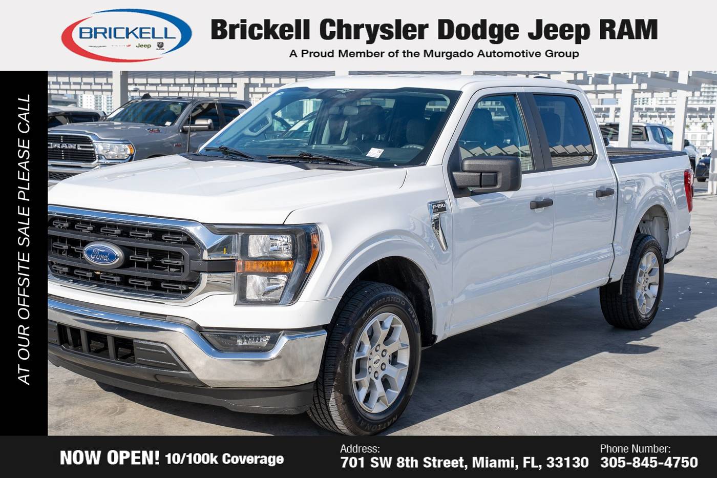 2023 Ford F-150 XLT — Pickup Truck — 51,393 mi — Miami, FL