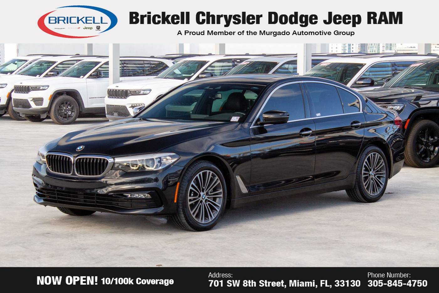 2018 BMW 5 Series 530i — Sedan — 68,150 mi — Miami, FL