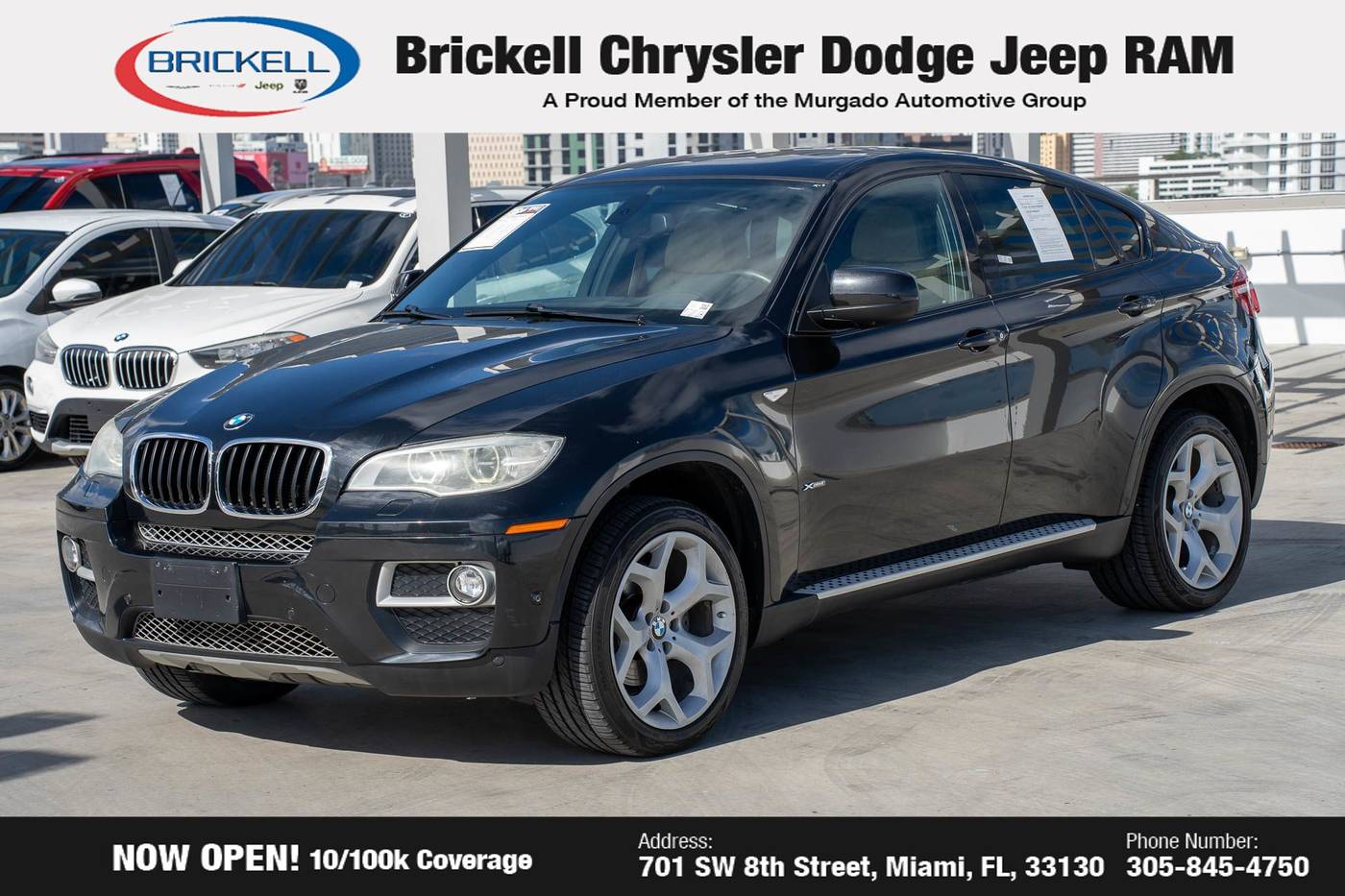 2013 BMW X6 35i — SUV — 86,557 mi — Miami, FL