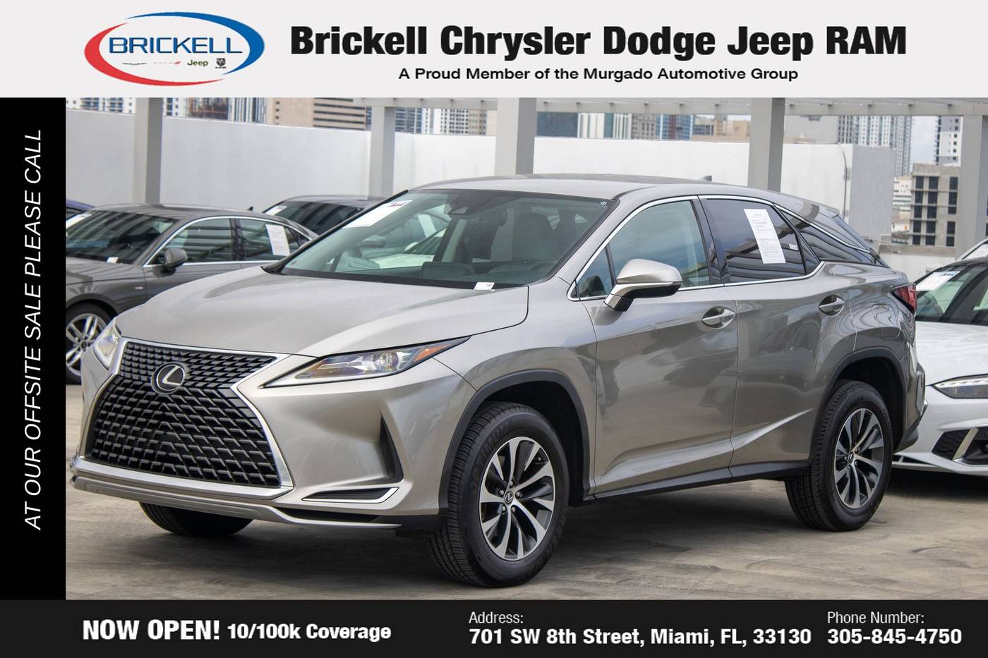 2021 Lexus RX RX 350 — SUV — 43,754 mi — Miami, FL