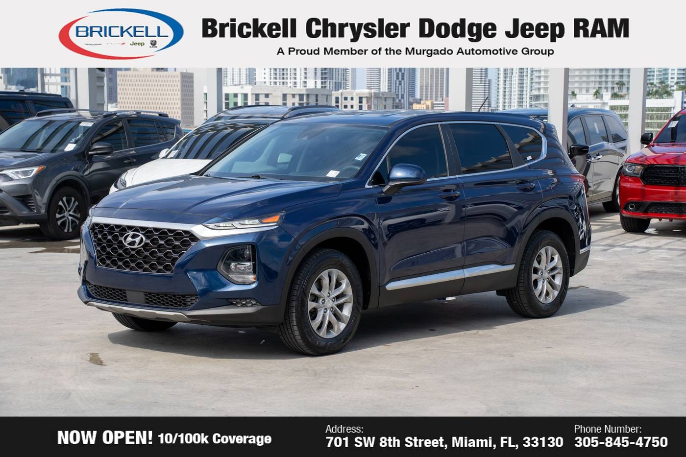 2019 Hyundai Santa Fe SE — SUV — 44,214 mi — Miami, FL