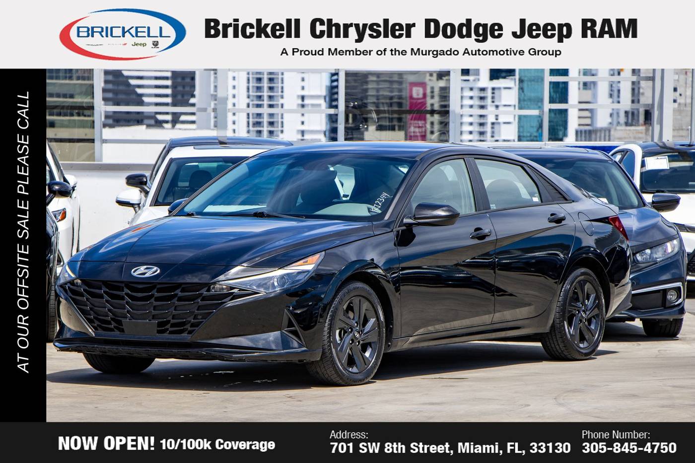 2021 Hyundai Elantra SEL — Sedan — 75,682 mi — Miami, FL