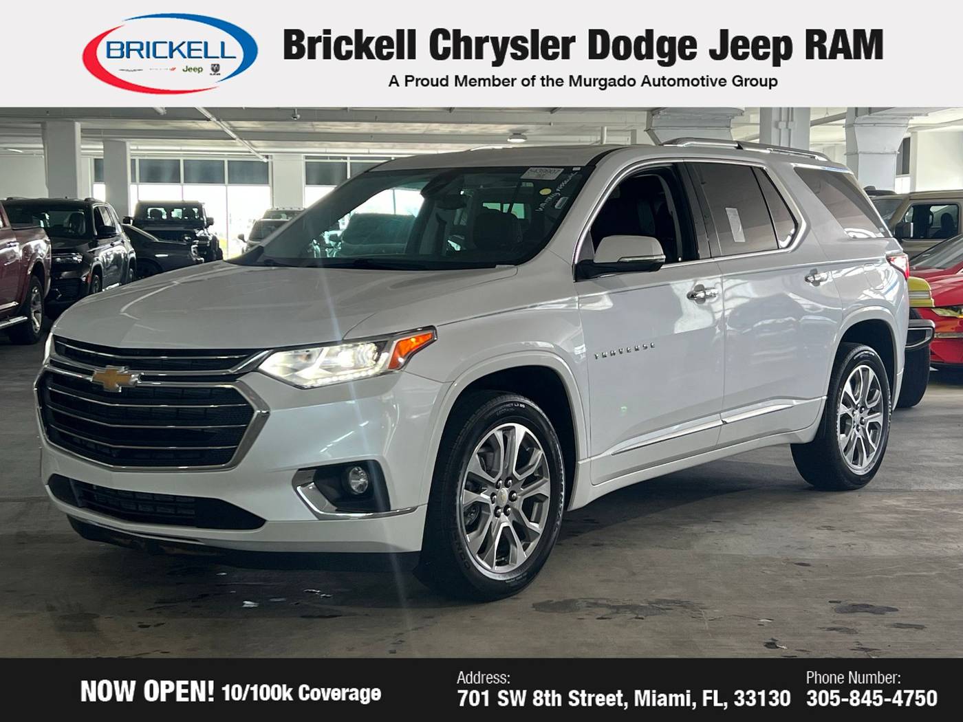 2021 Chevrolet Traverse Premier — SUV — 67,818 mi — Miami, FL