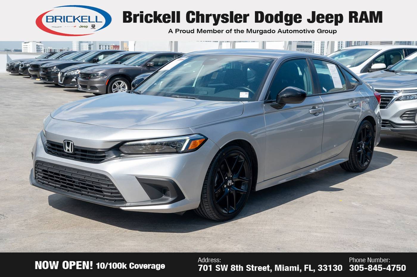 2022 Honda Civic Sport — Sedan — 35,156 mi — Miami, FL