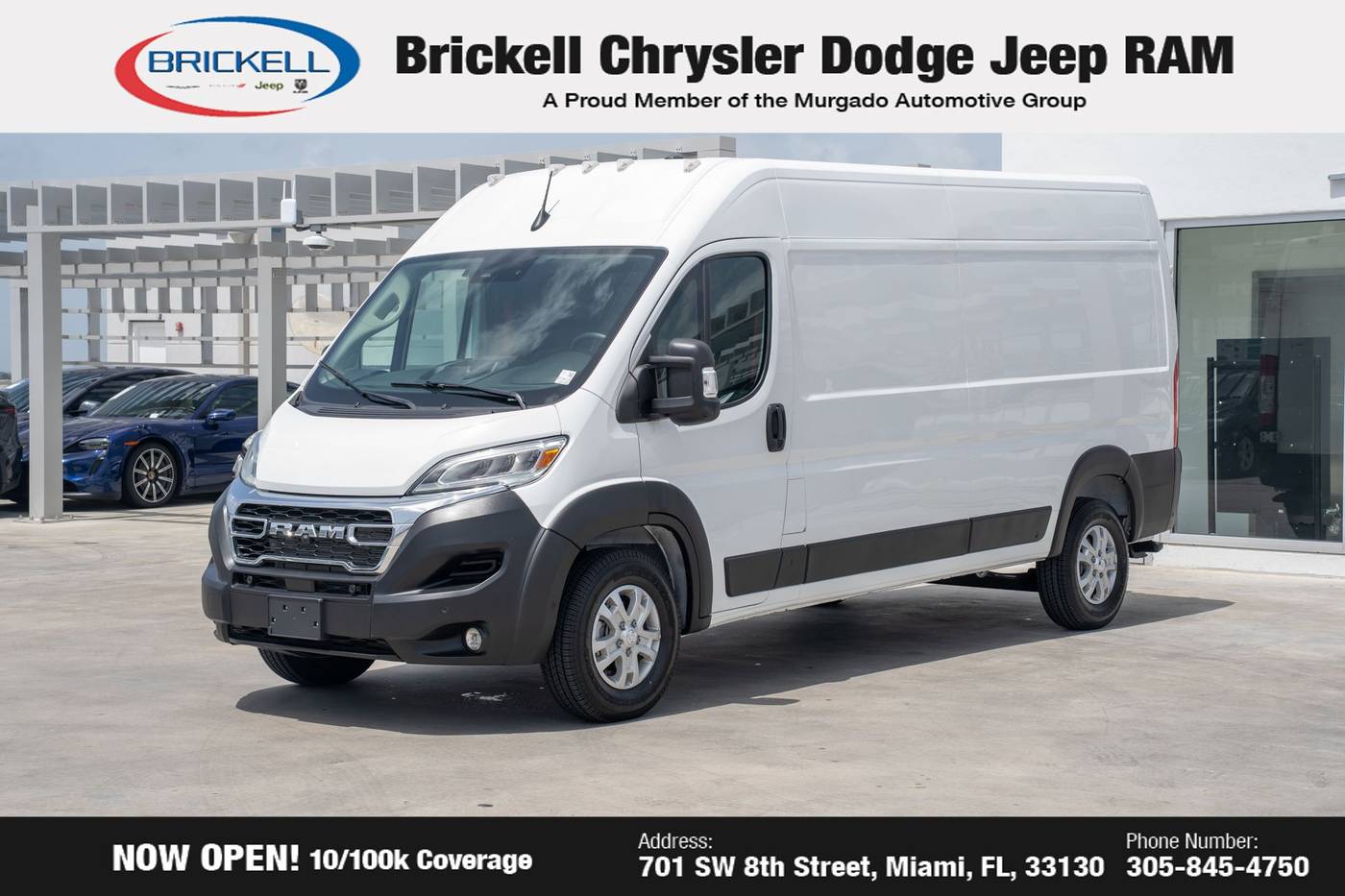 2024 Ram ProMaster Cargo Van SLT 2500 — Cargo Van — 848 mi — Miami, FL