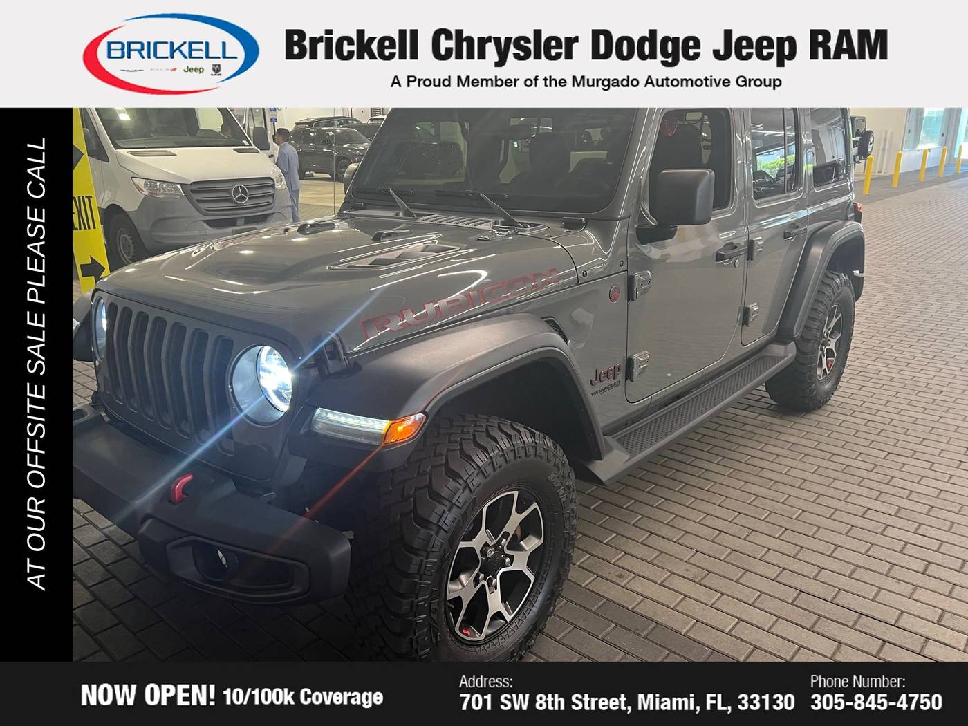 2021 Jeep Wrangler Rubicon — SUV — 19,549 mi — Miami, FL