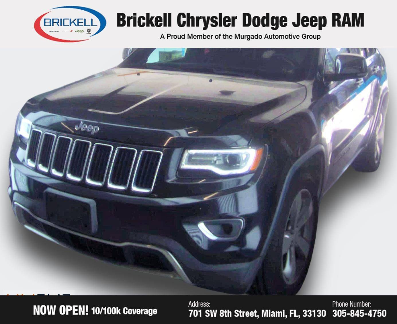 2014 Jeep Grand Cherokee Limited — SUV — 75,698 mi — Miami, FL