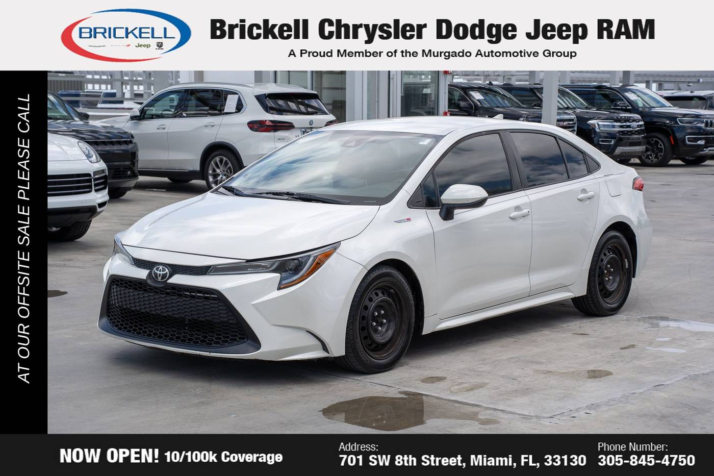 2020 Toyota Corolla LE — Sedan — 158,227 mi — Miami, FL