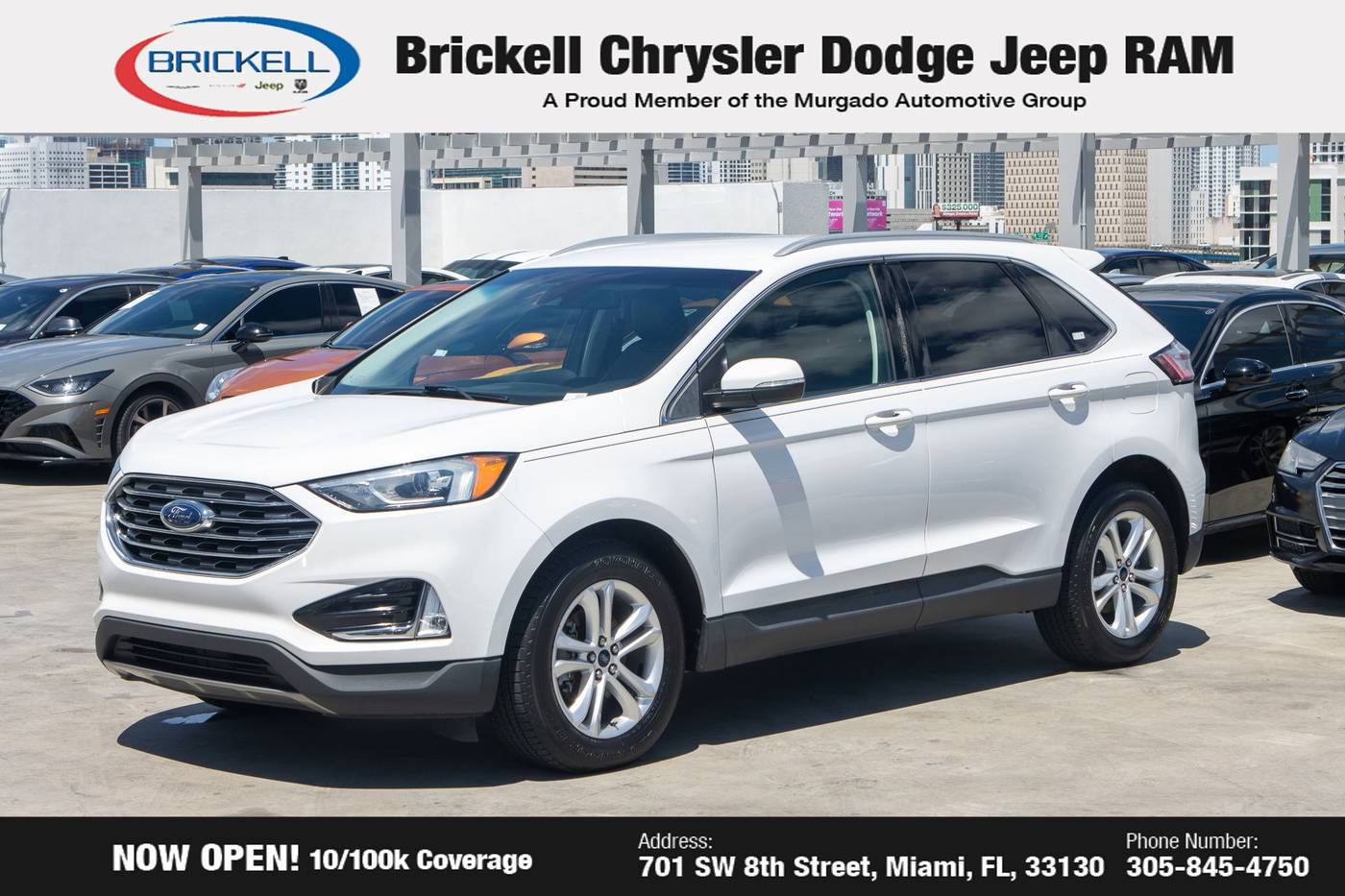 2019 Ford Edge SEL — SUV — 100,414 mi — Miami, FL