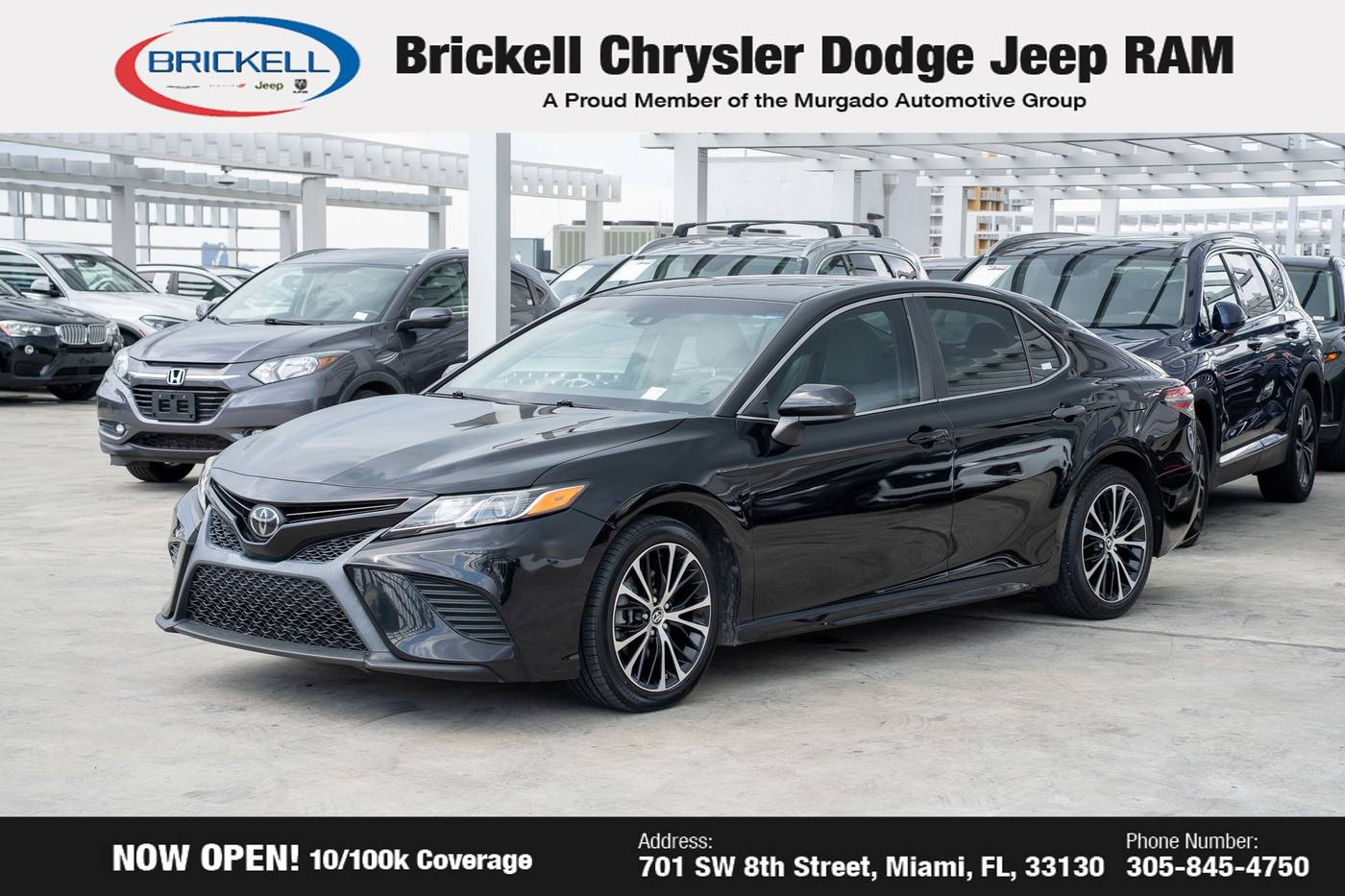 2018 Toyota Camry SE — Sedan — 77,099 mi — Miami, FL