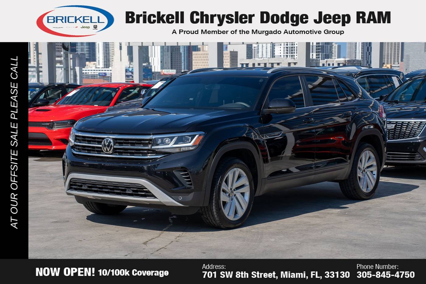 2022 Volkswagen Atlas Cross Sport SE with Technology — SUV — 41,950 mi — Miami, FL