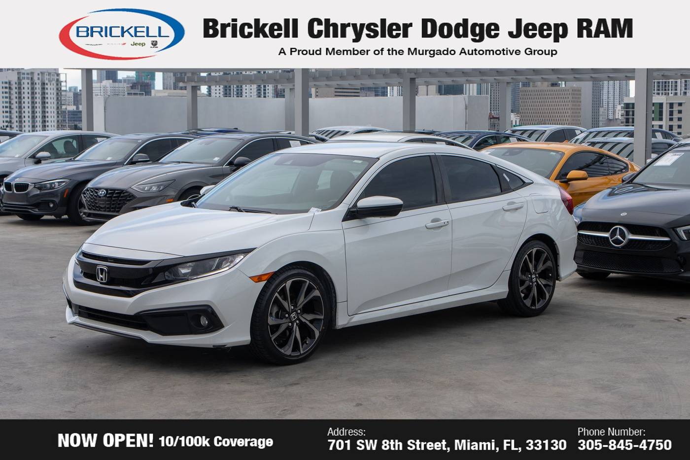 2020 Honda Civic Sport — Sedan — 37,601 mi — Miami, FL